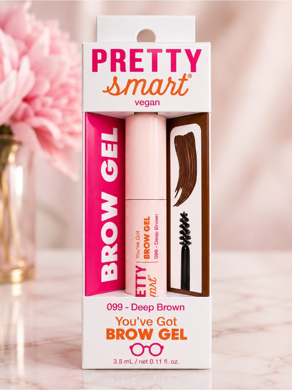 Pretty Smart You've Got Brow Gel - Deep Brown
